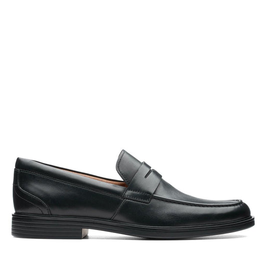 Un Aldric Step Black Leather