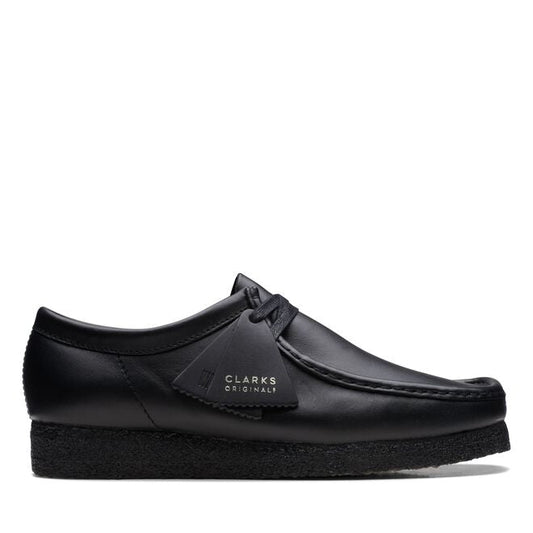 Wallabee Black Leather