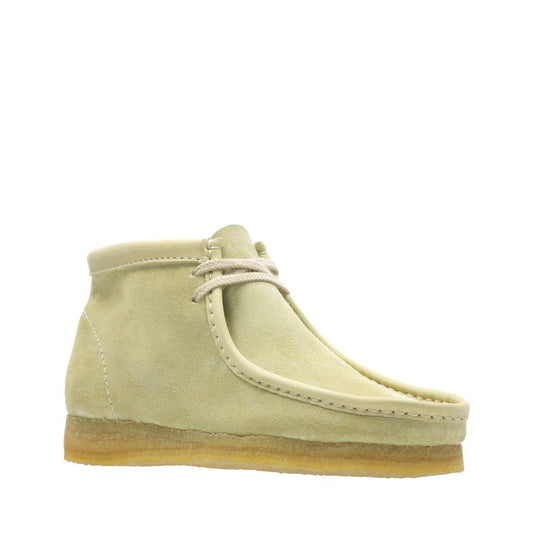 Wallabee Boot. Maple Suede