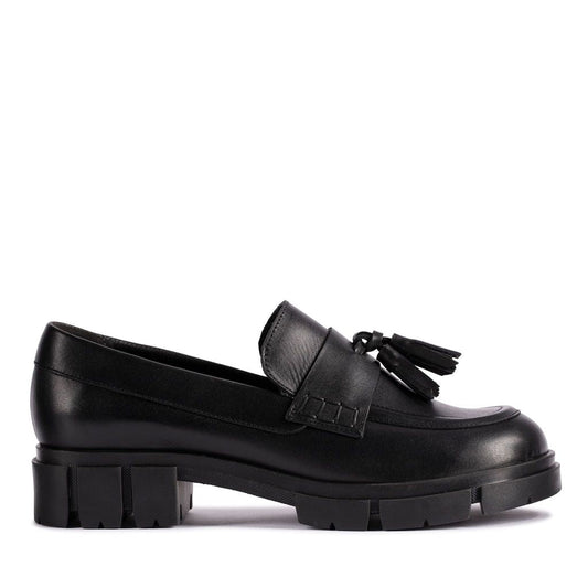 Teala Loafer Black Leather