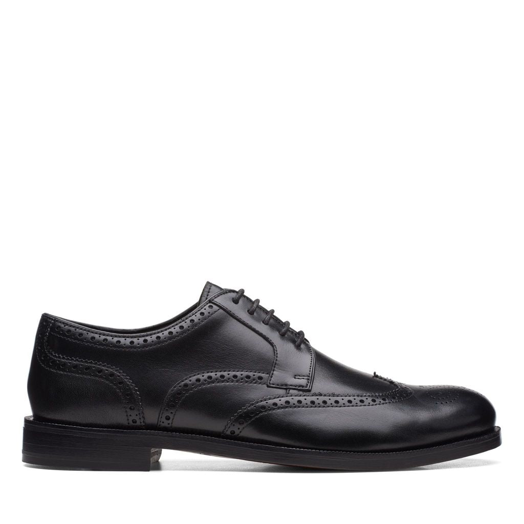 Craftdean Wing Black Leather