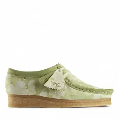 Wallabee. Green Floral