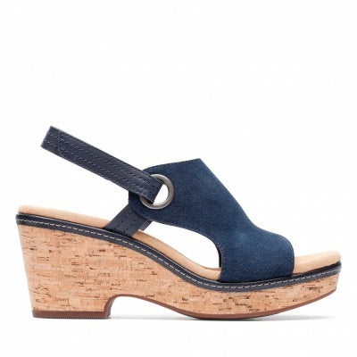 Giselle Sea Navy Suede